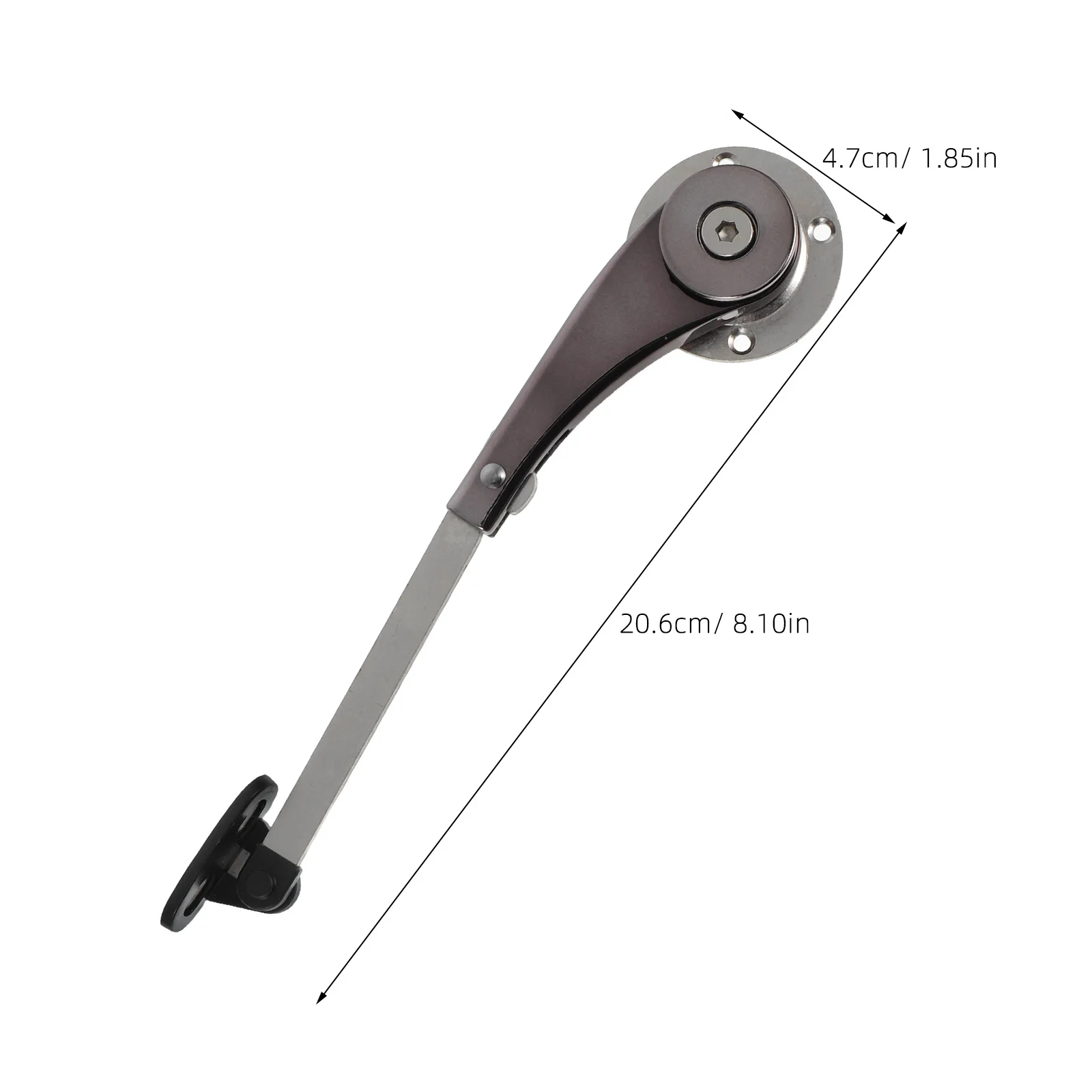 2 قطعة خزانة هيدروليكية إغلاق دعامة غاز للمطبخ غطاء خزانة دعم الأثاث الأجهزة قابل للتعديل العازلة المثبط #6