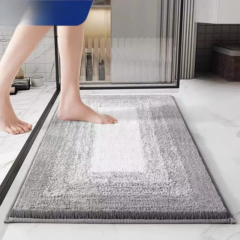 

Коврик для ванной Monrita, быстросохнущий, с высокой впитываемостью, нескользящий, для дома, кухни и входа в ванную комнату