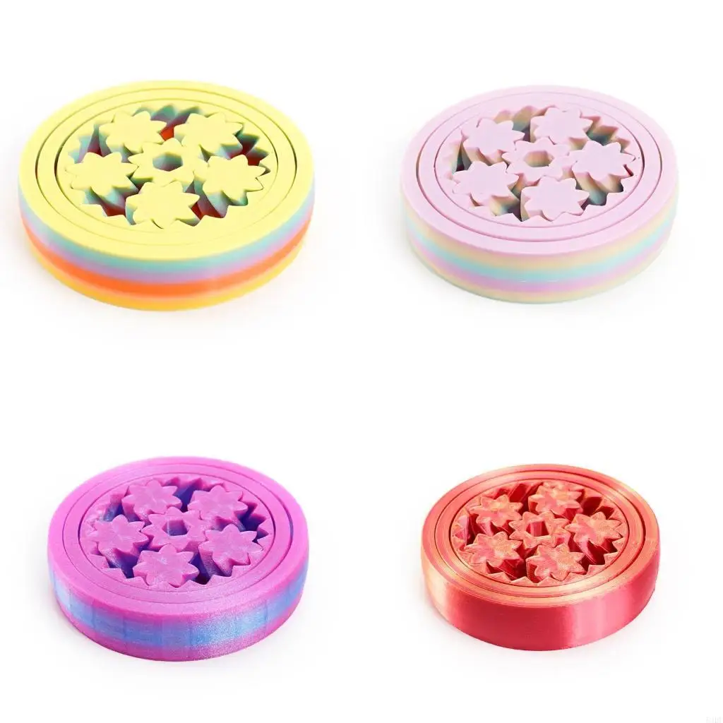 54DF أداة إطلاق التوتر بحجم الجيب تتميز بتصميم السحابة الفنية لتصميم الثلج #1