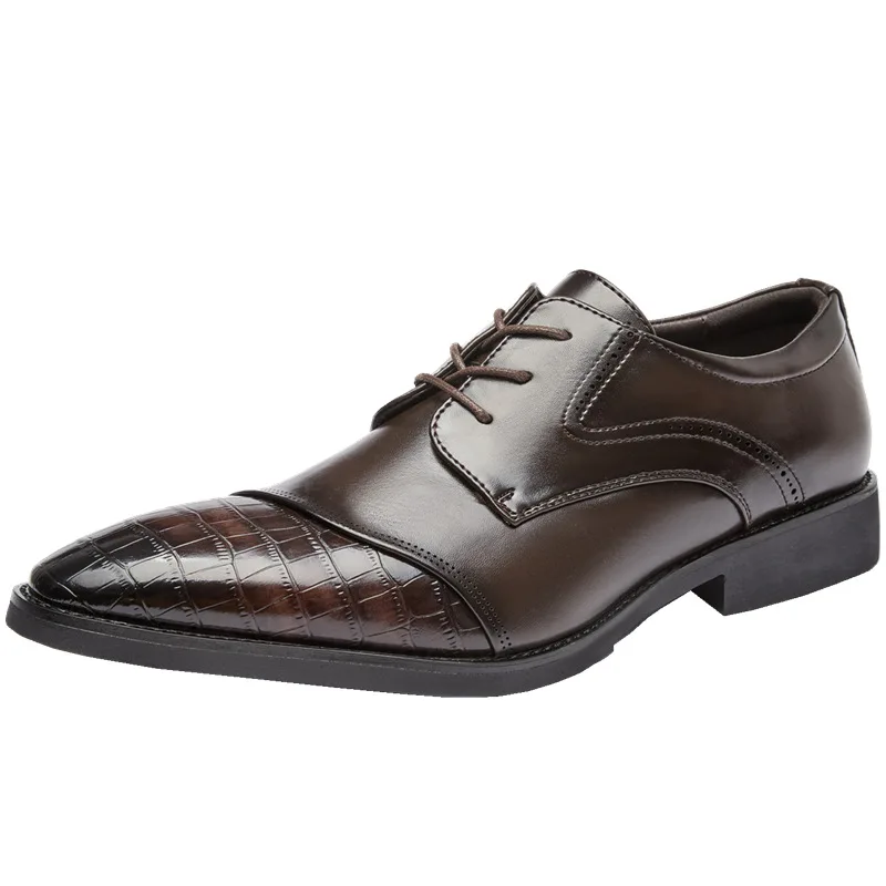 

Мужские кожаные туфли дерби в стиле ретро, роскошные, ручной работы, качественные, удобные, осенние, повседневные, для улицы, деловые, размер 44