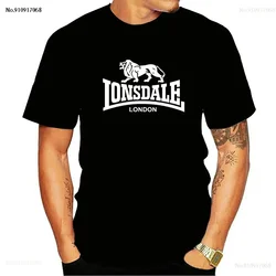 Summer Men's 2022 Lonsdale Printing Fashion Aound Neck Comfortable Harajuku Slim Fit Casual Tops Sweatshirts T-shirt Tee Soft