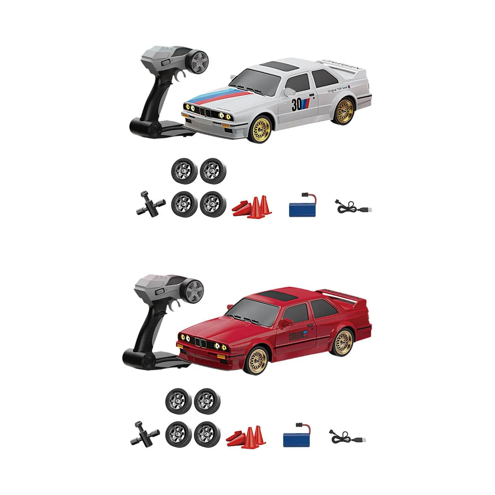 

1:16 Scale RC Drift Car 4WD Classic Vehicle Toy for Birthday Christmas Gift