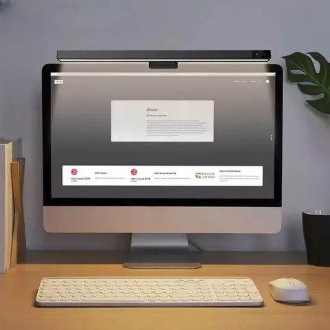 Xiaomi LED lampa biurkowa możliwość przyciemniania komputer biurowy Screenbar Eye-care lampa stołowa do badania ekran do czytania wiszący pasek świetlny