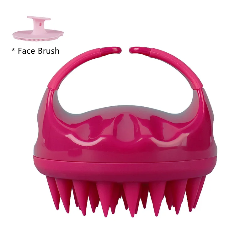 Hair Care Accessory Silicone Scalp Brush Massager Shampoo Brush Sculp Scrubber Brush