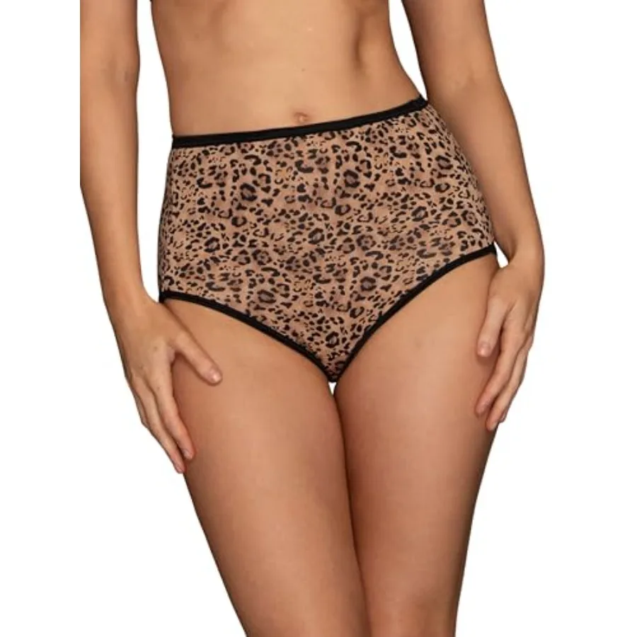 

Vanity Fair Women's Illumination Brief Panties, Silky Stretch and Satin Trim