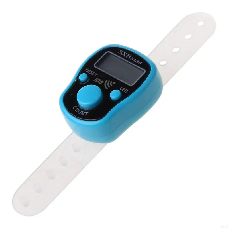 E06B Tasbeeh Eletrônico Contadores Lap Track Clicker Portátil para Anel para Pessoas
