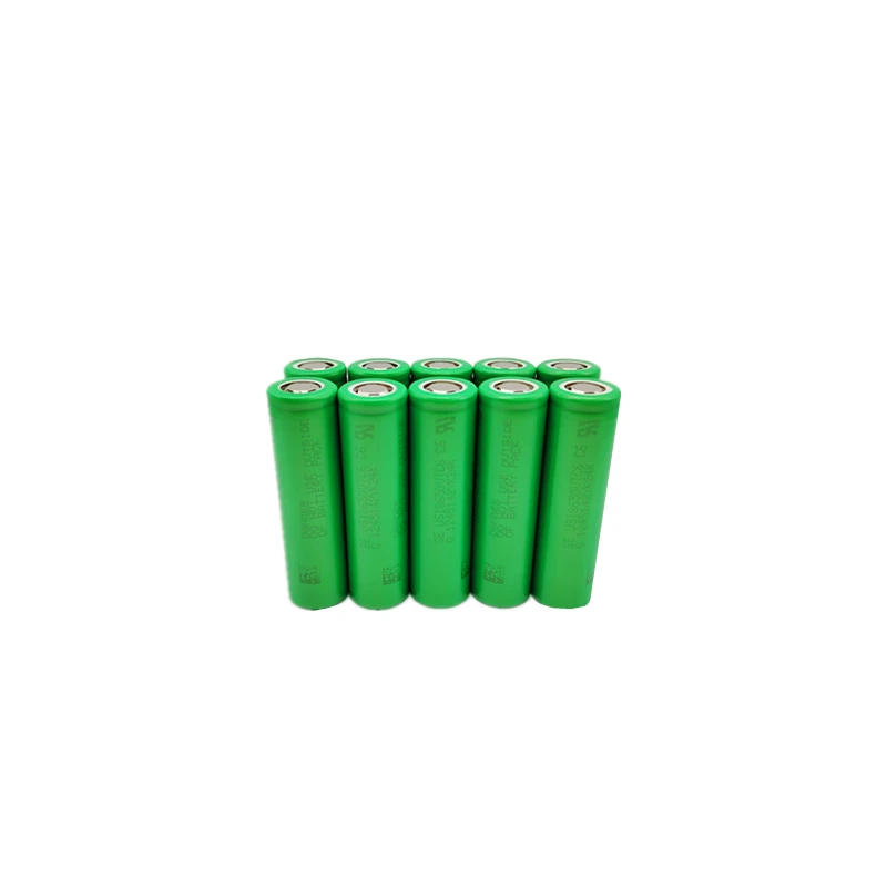 Bateria recarregável de iões de lítio, adequada para ferramentas de brinquedo e lanterna, carregador USB, 100% True Capacity, 3.7 V, 2200mAh, 18650, VTC6