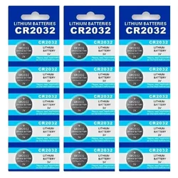 2-60PCS CR2032 CR 2032 Button Battery 3V Lithium Battery For Watch Toy Calculator Car Remote Control Button Coin Cell