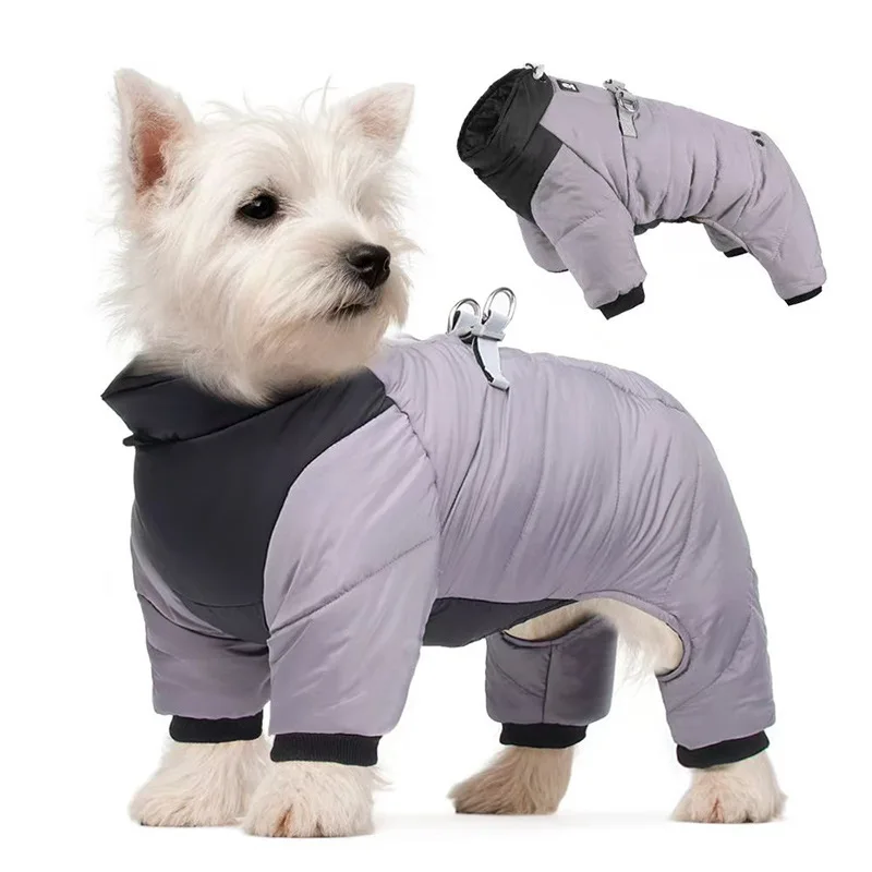 犬用ダウンジャケット冬暖かい犬服小型犬用子犬コート防水ペットベストフレンチブルドッグコスチューム