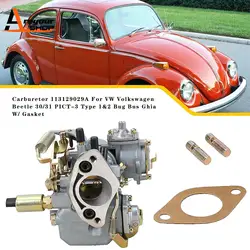 Carburetor 113129029A for VW Beetle 30/31 PICT-3 Type 1&2 Bug Bus Ghia W/ Gasket