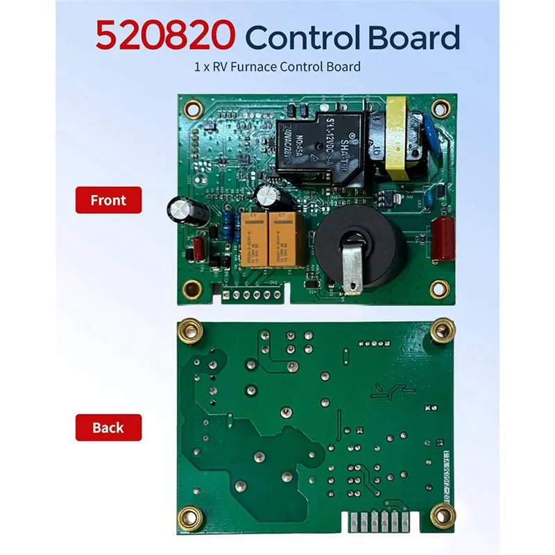 A60E-Furnace Control Board 520820 For Suburban 12V RV Motorhome Furnace Ignition Circuit Board And Fan Control Module
