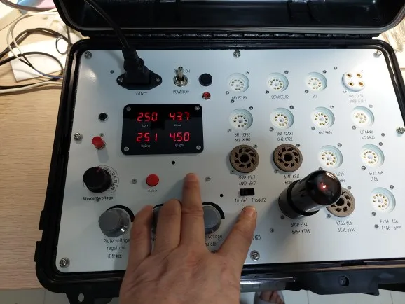 GS-360EN Vacuum Tube Tester, Black 220V High Quality Electronic Tube Tester, Replacement Model for GS-5