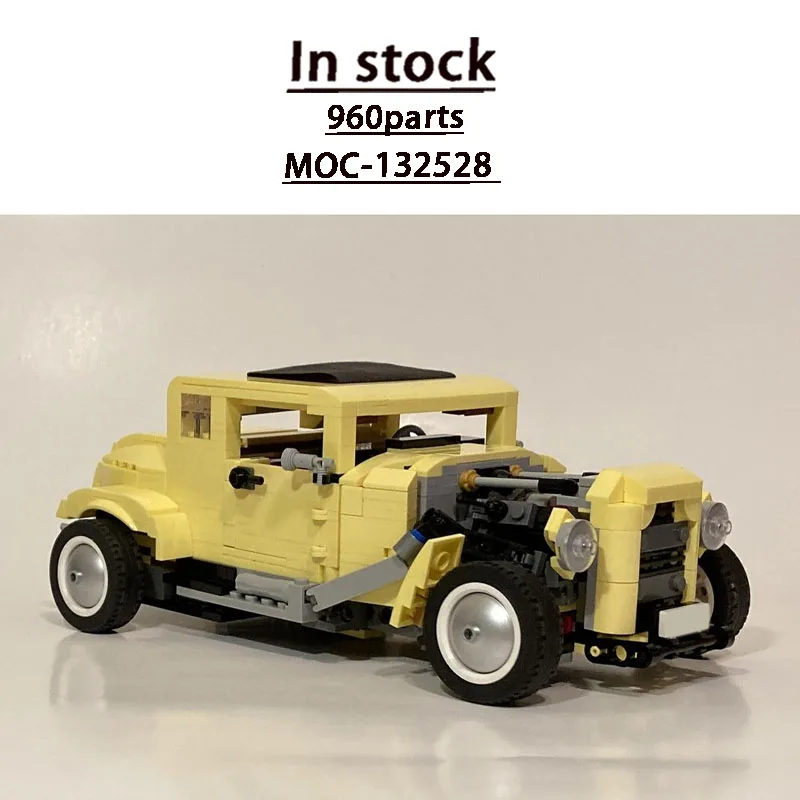 MOC-132528 City New 1980s Military Truck Building Block Model 960 Parts MOC Creative Boys Children's Birthday Toy Gift