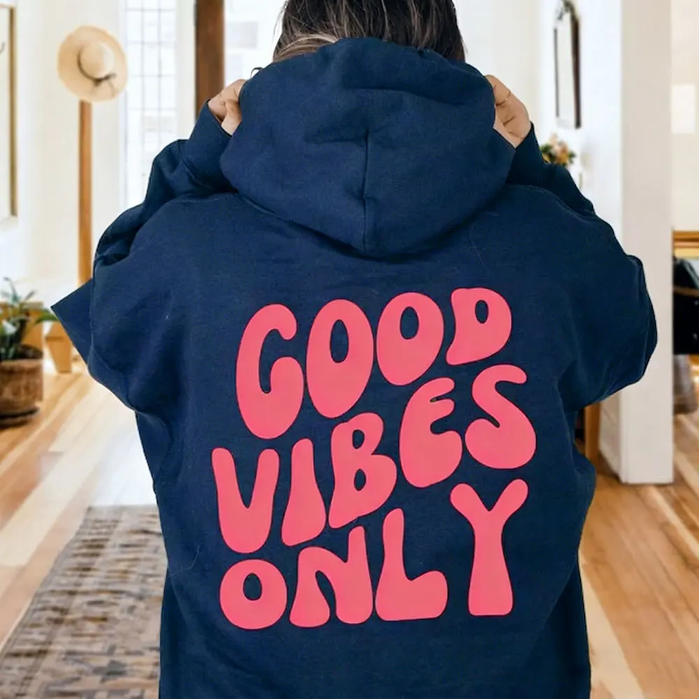 เสื้อฮู้ดดี้ลายข้อความตลกๆ ปี 2026  แนวเท่ๆ  ใส่สบายๆ  ให้ความรู้สึกผ่อนคลาย  พร้อมข้อความสร้างแรงบันดาลใจ  ใส่แล้วดูดีมีความเมตตา