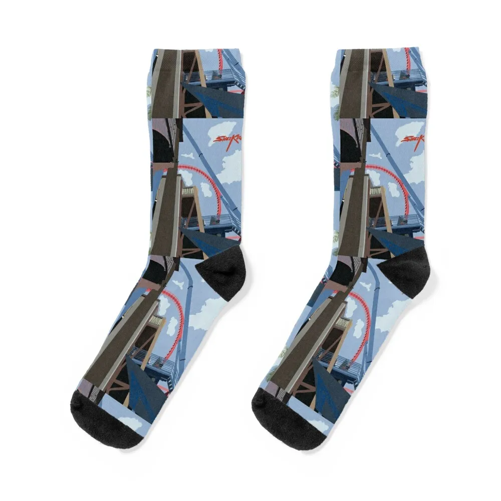 Sheikra Rollercoaster Socks kids heated Stockings Socks Girl Men's