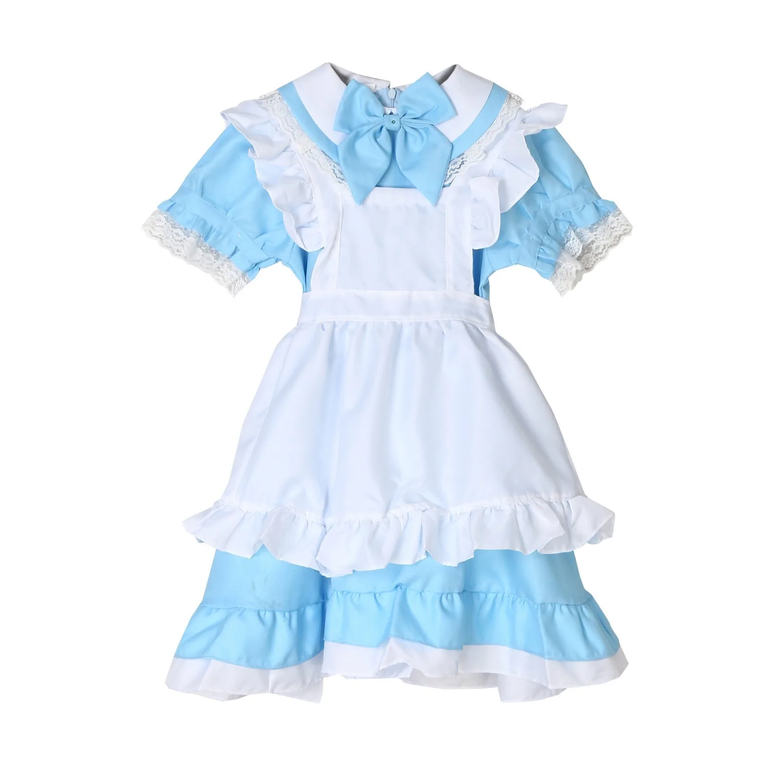 

Kids Girls Performance Dress Halloween Children Cosplay Lolita Maid Dress Little Girl Costume Cosplay Costume Lolita Dresses