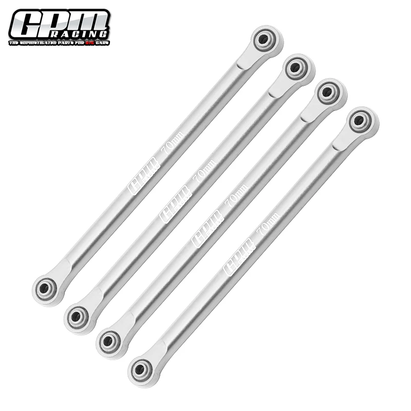 GPM LOSI 1/18 Mini LMT Megalodon 2S LOS214045 aleación 7075 juego de barra inferior de 4 eslabones