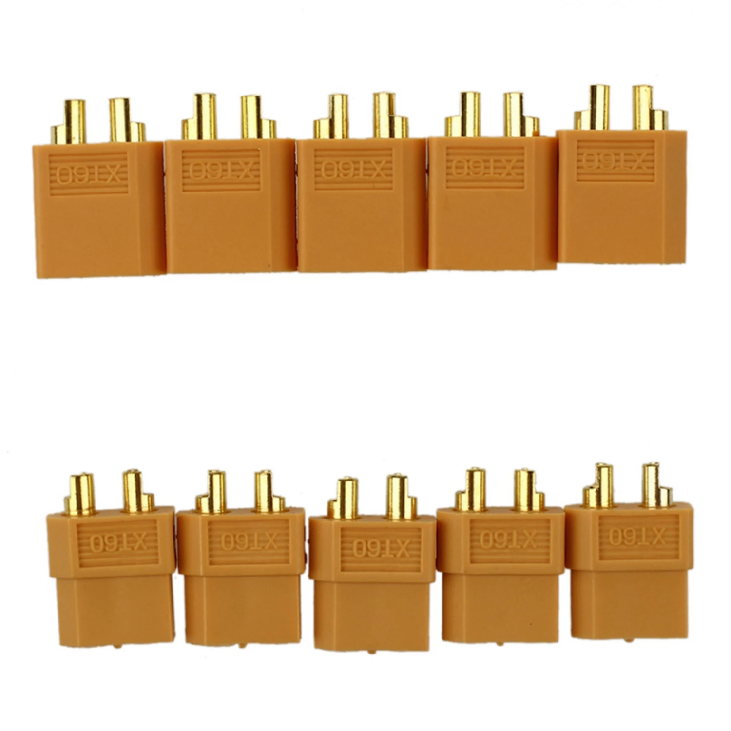 XT60 Connector Pairs - Pack of 5 pairs