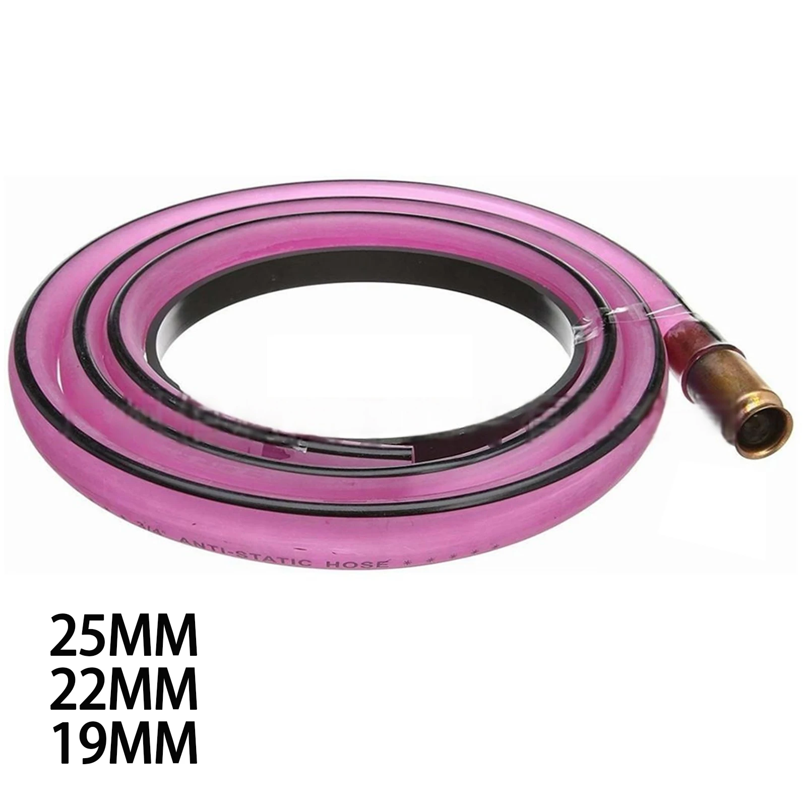 

2m Long Copper Siphon Pump Fuel Transfer Pipe Automatic Suction Pipe Anti-static Car Refueling Straw PVC Hose