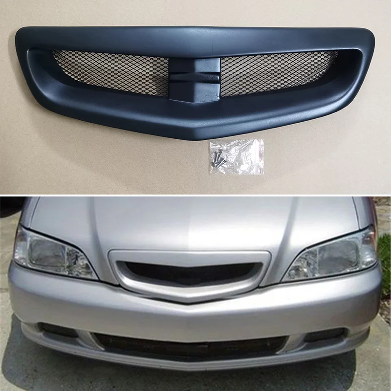 

For Acura TL 3.2 1999 2000 2001 Year Racing Grille Grill Body Kit Accessories FRP Matte Black