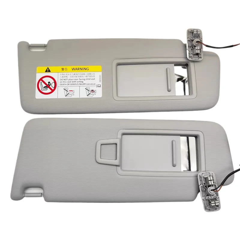 5GG857551 5GG857552 For VW Golf 7 MK7 Passat B8 2013-2021 Black Grey Front Sun Visor Panel With Makeup Mirror Sunshield