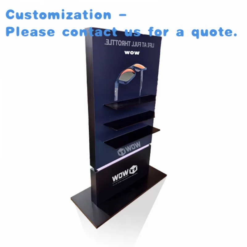 custom.Hot Sales Custom Plastic Sunglass Display Stand Customizable Display Rack