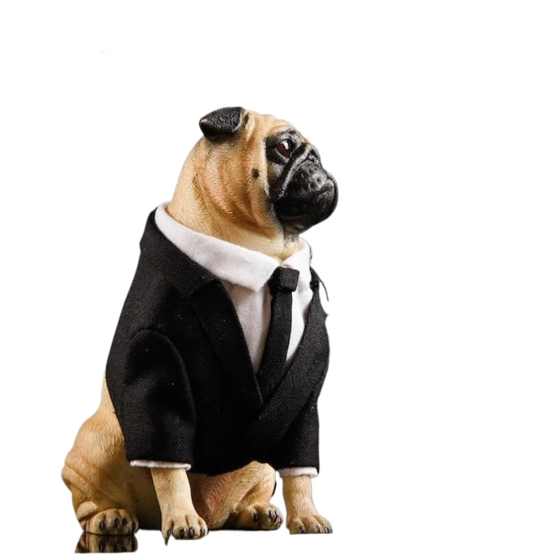 

Bug in black simulation animal model starling dog car desktop tide play figure ornament gift