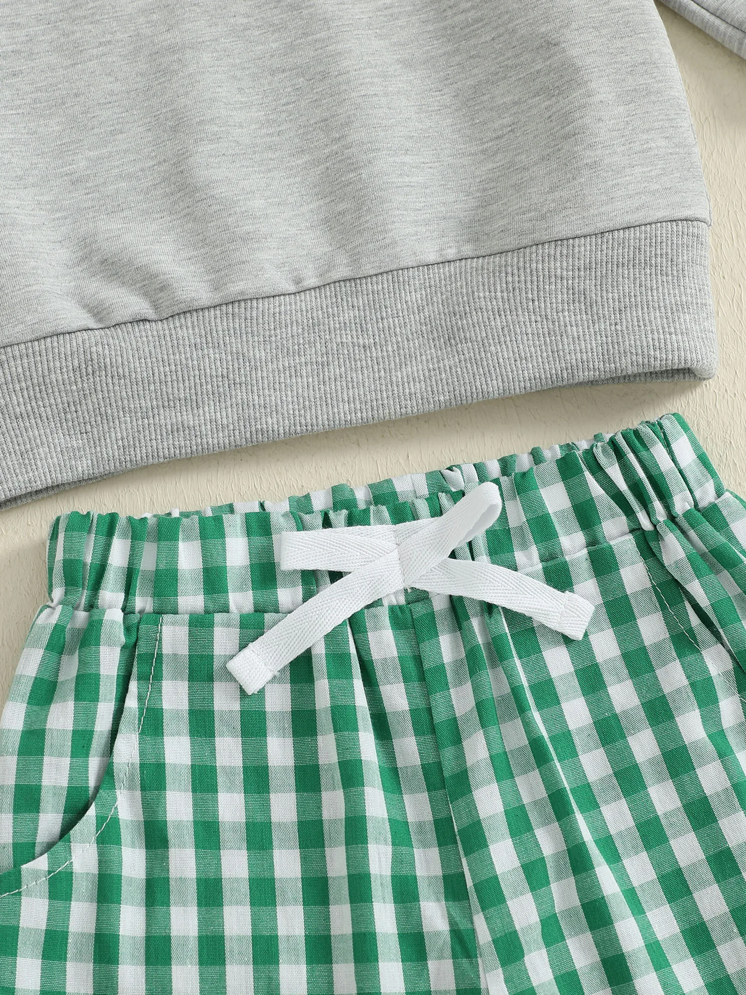 FOCUSNORM 0-4Y Casual Baby Jungen Weihnachten Kleidung Sets Weihnachten Baum Stickerei Langarm Revers Zip Pullover Tops + Plaid Hosen – Detail 9