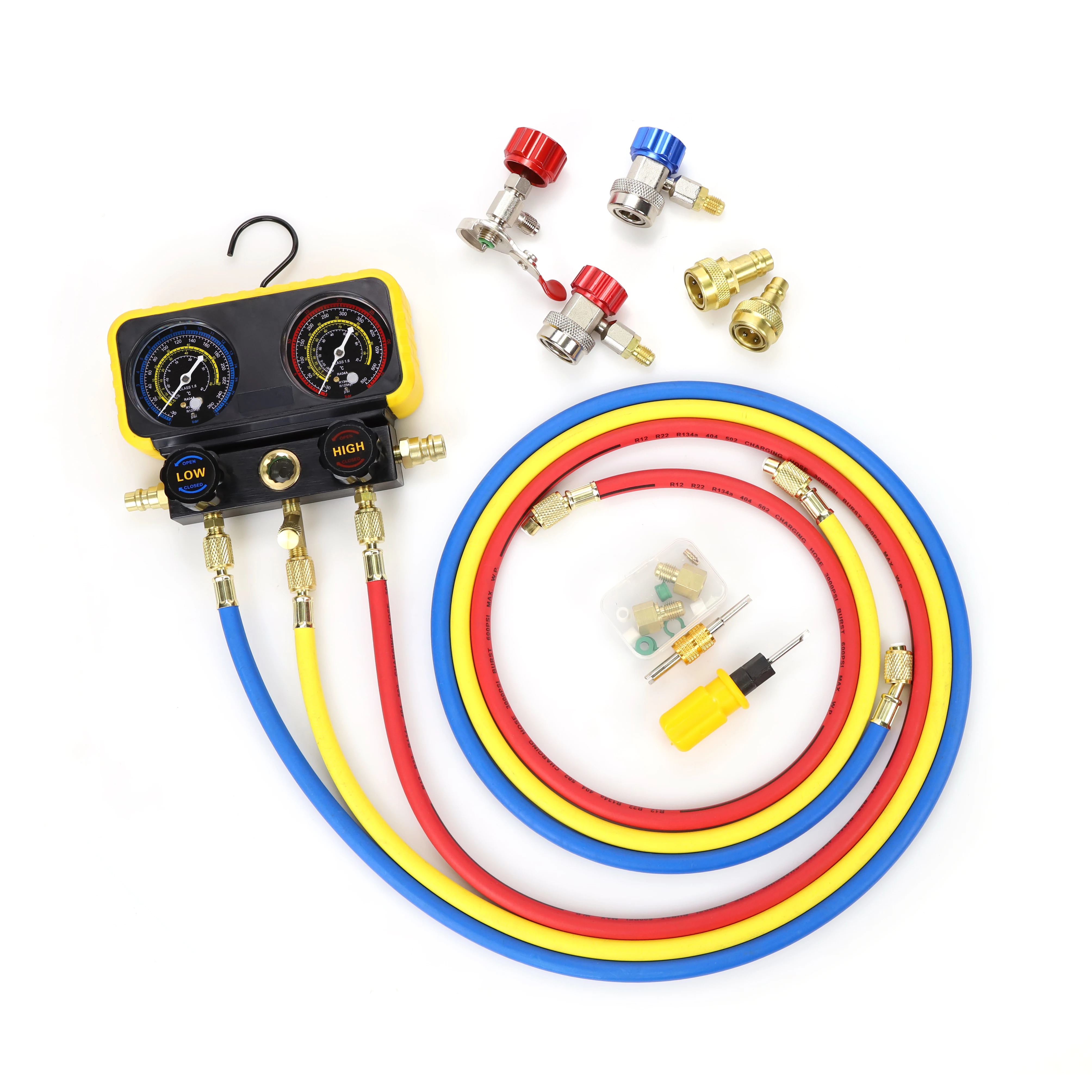 

S303 Vacuum Pump and Manifold Instrument Set R32 R600 R134a R410A