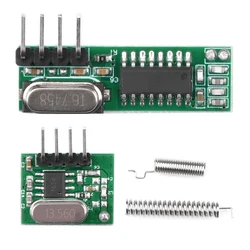 RX470 433 MHZ Superheterodyne RF Receiver Transmitter Modülü Arduino Kablosuz Uzak Kontroller Radyo Frekansı Modülü