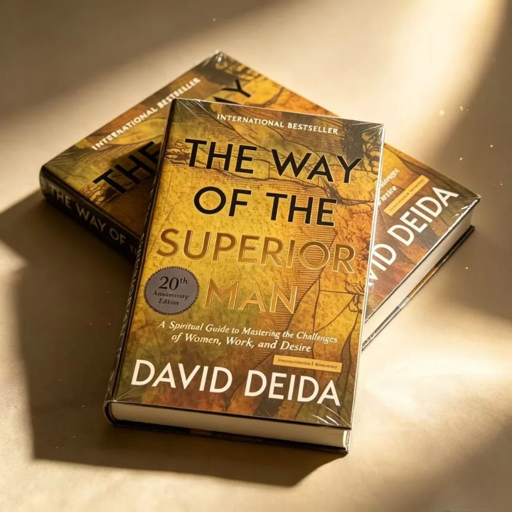 La Via dell'Uomo Superiore, Edizione 20° Anniversario, David Deida, Libro sulla Crescita Spirituale Maschile e la Psicologia delle Relazioni