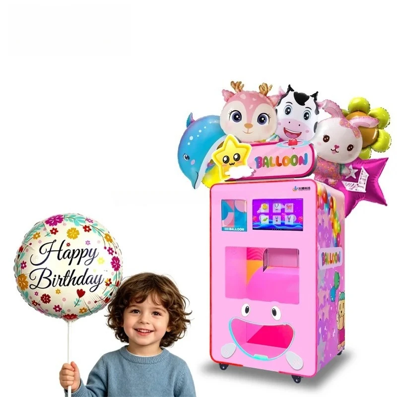 【Hot Sale】 Best Selling Best Quality Commercial Balloon Vending Machine Fully Automatic Balloon Robot With 21.5 Touch Screen