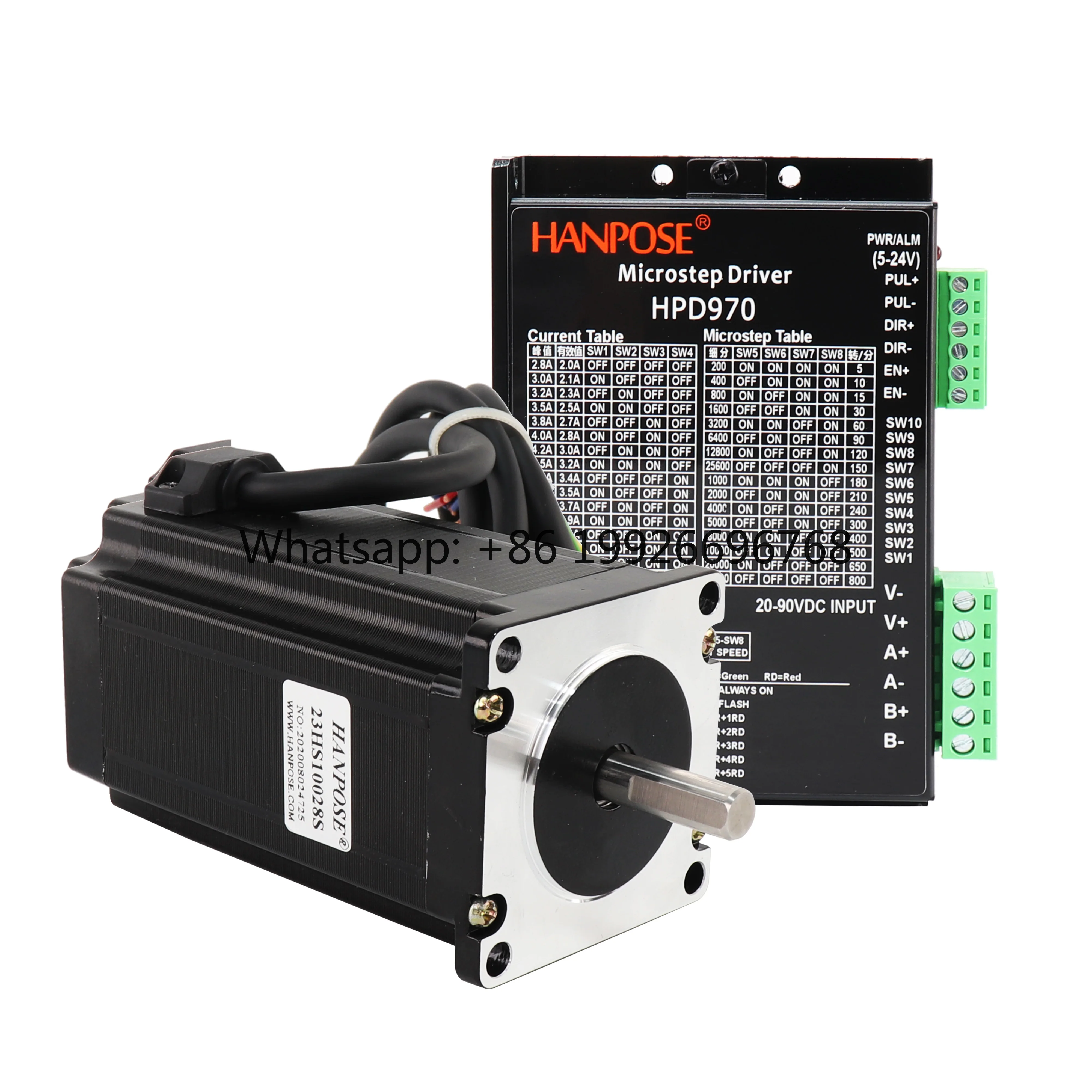 kit-de-moteur-pas-a-pas-cnc-nema23-23hs10028-hdp970-260ncm-28a-avec-driver-moteur-57-pour-cnc-laser-imprimante-3d-equipement-de-surveillance