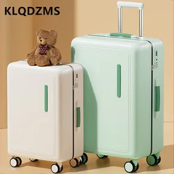 KLQDZMS New Suitcase High Value PC Boarding Box Lightweight Travel Password Box 20 