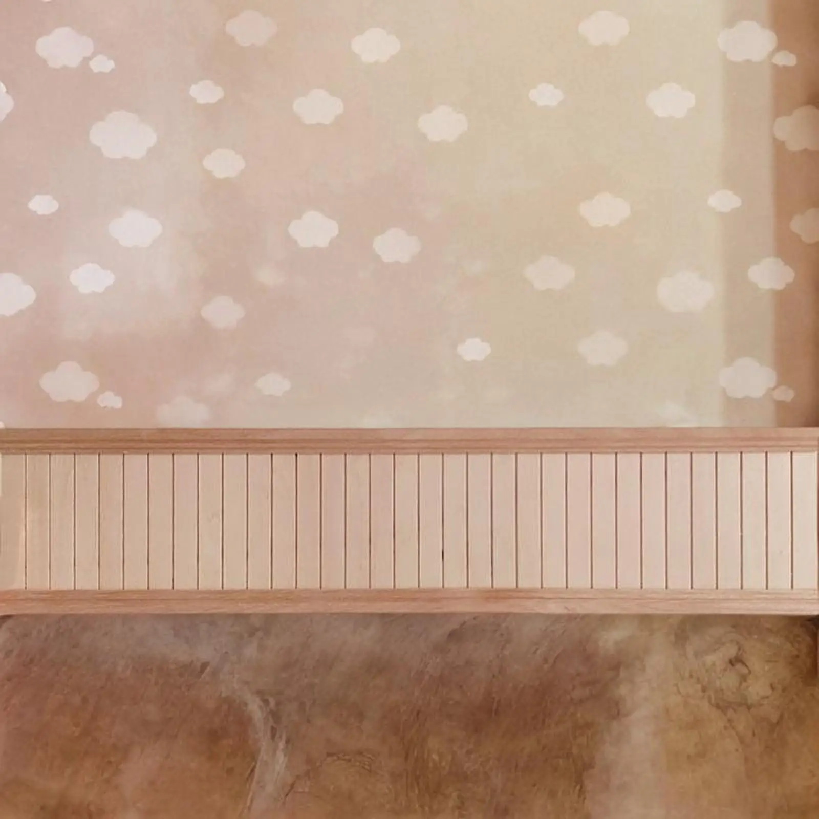 

1:12 настенная панель для кукольного домика, панель для побега, аксессуары «сделай сам», декоративная настенная плинтусная доска для оконного дисплея, микропейзаж