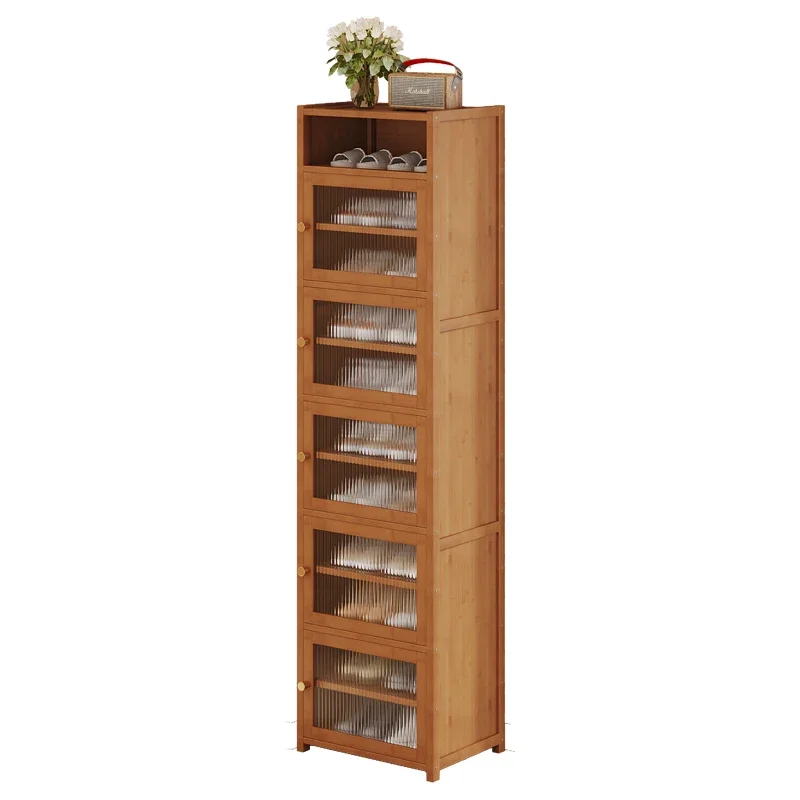 

Shoe Rack Multi-Layer Home Shoe Cabinet Dust-Proof Organizer Stable Heavy-Duty Practical Shoe Display Shelf Entryway Furniture