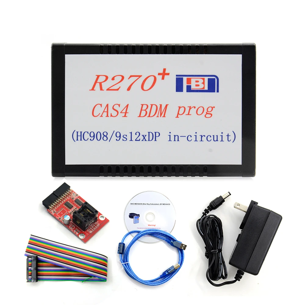 R270+ V1.20 Car CAS4 BDM Prog Auto Programmer R270 For BMW Auto Key Programmer Professional Support M35080 MCU EEPROM Adapter