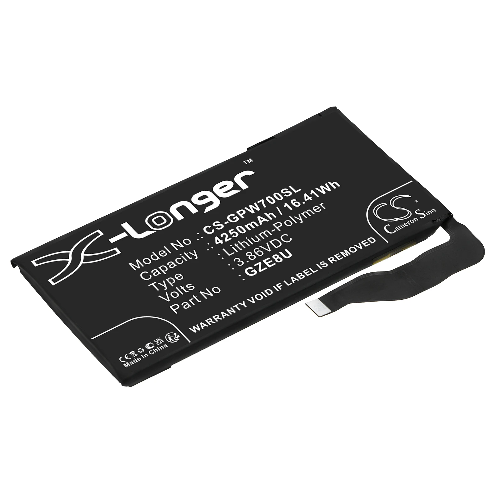 Mobile phone battery for 4250mAh Li-Polymer 3.86V 16.41Wh for Google Pixel 7 GVU6C GQML3 GZE8U Digital Battery