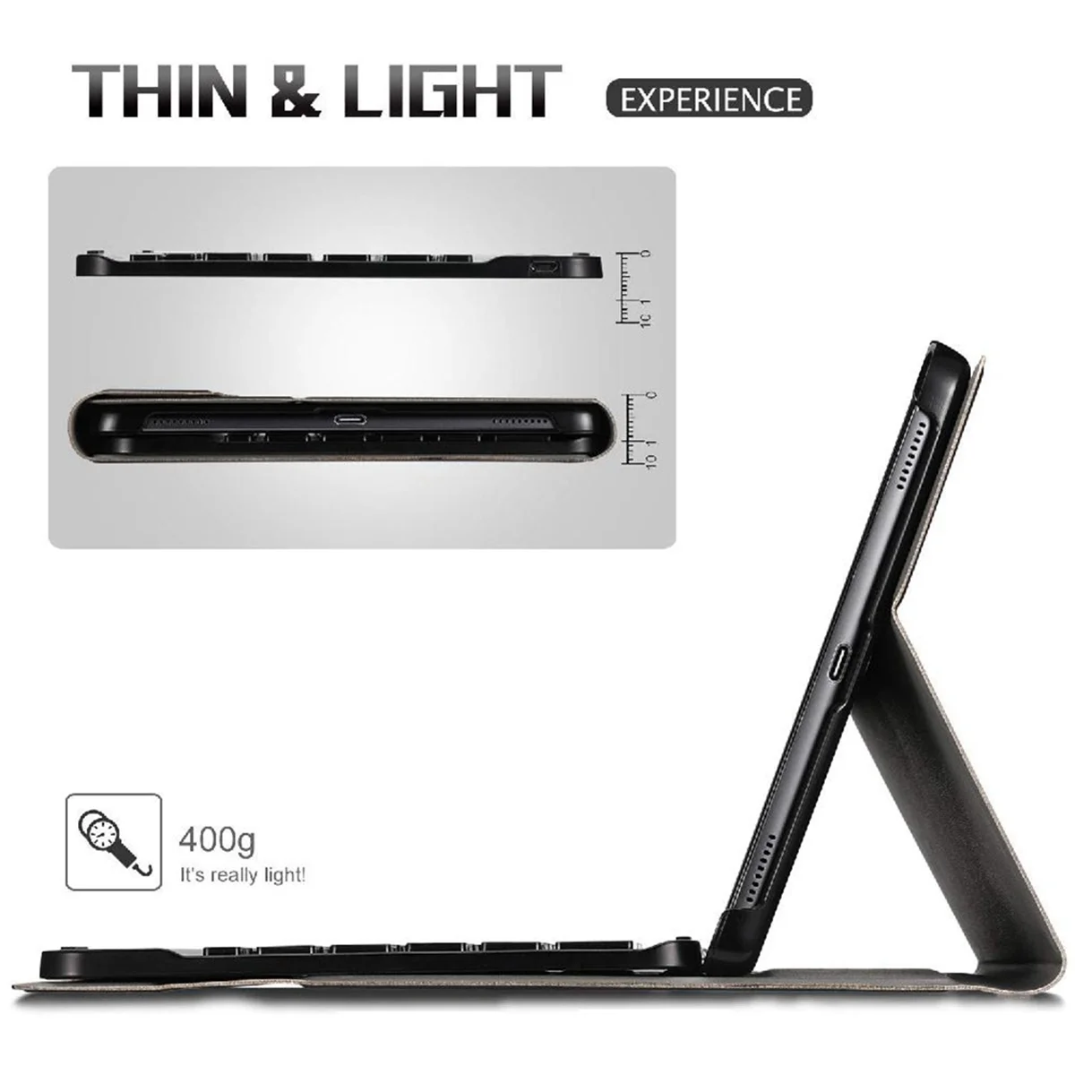 

Case for Lenovo Pad Pro 12 Inch Detachable Flat Cover with Keyboard English Version