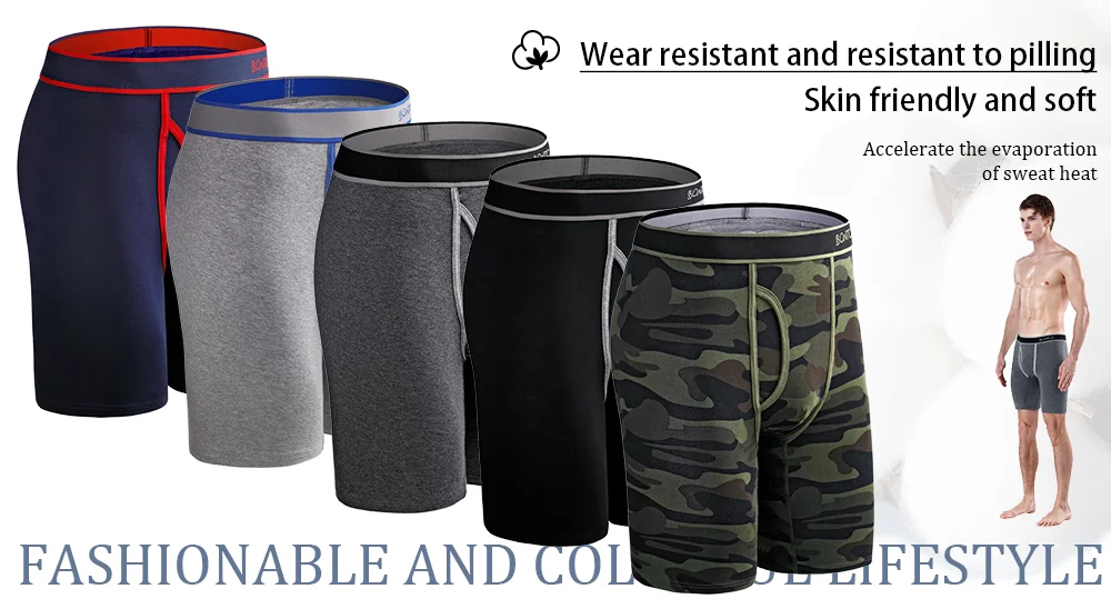 5 stücke Neue Männer Höschen Polyester Boxer Unterwäsche Mann Pack Unterhose Herren Marke Sexy Homme Boxer Shorts Männlichen Eis Seide badehose – Detail 12