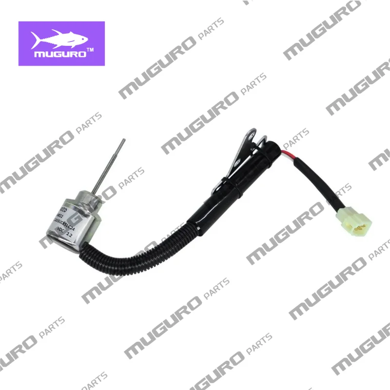 New Shutoff Solenoid Valve 1503ES-12A5SUC9SLC24 SA-5156-12 1G820-60022 for KX41 KX016 KX018 U15 U17 D722 Engine High Quality