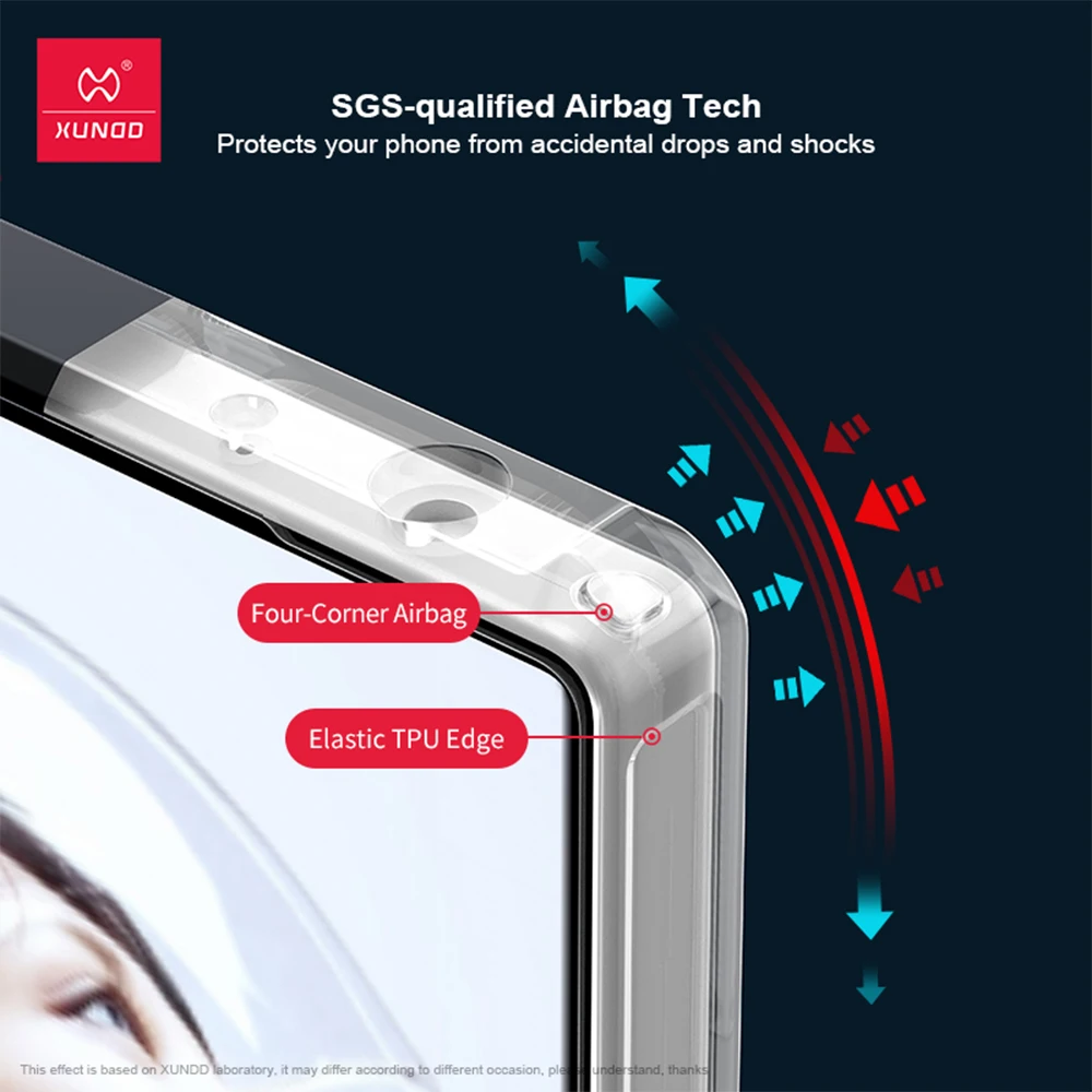 Etui z magnetycznym uchwytem Xundd do Nubia Red Magic 11 Pro Plus 11 Air /9 10 Pro Plus, ochrona przed upadkiem dzięki poduszkom powietrznym, ochrona aparatu — zdjęcie produktu 2