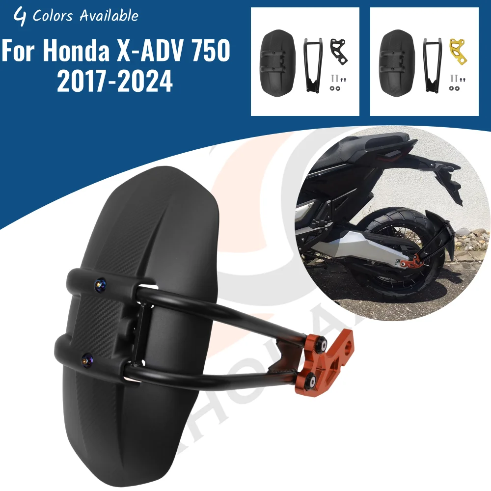 Para honda xadv 750 X-ADV 750 x adv 2017-2024 2024 pneu traseiro hugger fender paralama motocicleta respingo lama guarda capa accessorie