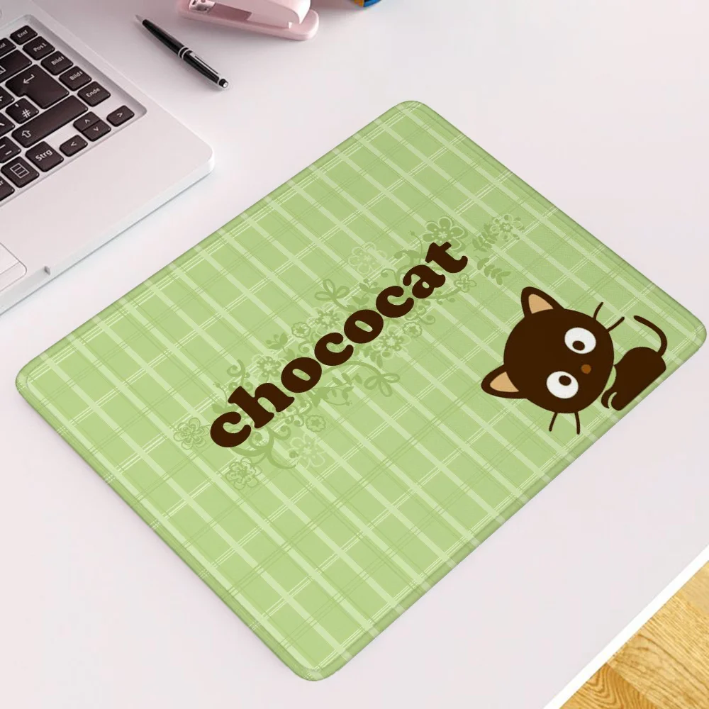 Chococat Rubber Mat Small Mause Pad Custom Mouse Pad Anime Pc Gamer Accessories Gaming Laptop Mousepad Company Desk Accessory