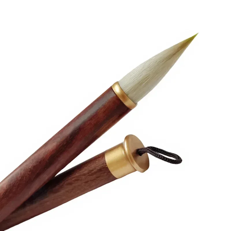 new-redwood-copper-water-ink-calligraphy-painting-sumi-e-brush-small-regular-script-cursive-script-wolf-hair-sheep-handmade