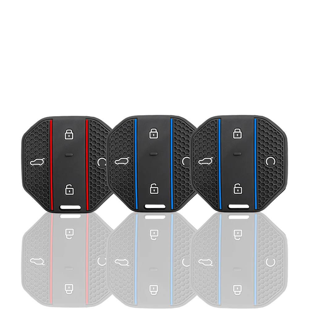 2026 New Car Silicone Key Case Cover Holder For Chery Jetour Traveller 2025 Jetour Car Styling Auto Interior Accessories