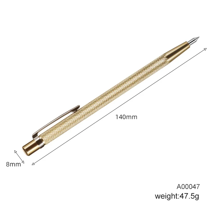 3Pcs Diamond Metal Marker Engraving Pen Tungsten Carbide Nib Stylus Pen for Glass Ceramic Metal Wood Engraving Hand Tools