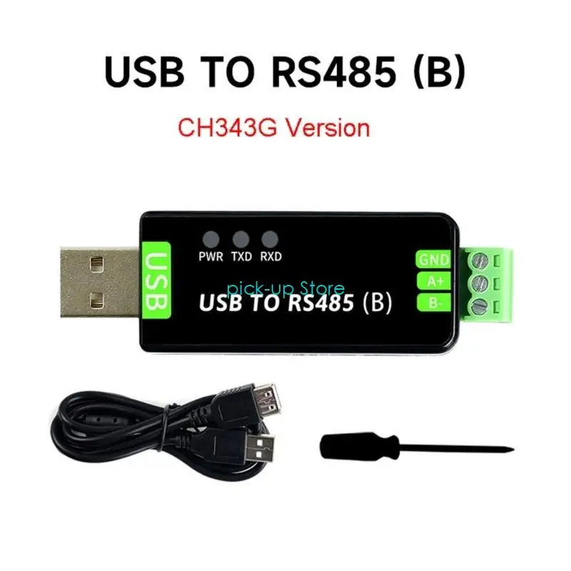 Waveshare USB RS485 シリアルコンバータ RS485 通信モジュール 300-921600Bps 内蔵 ESD 保護回路リセット可能