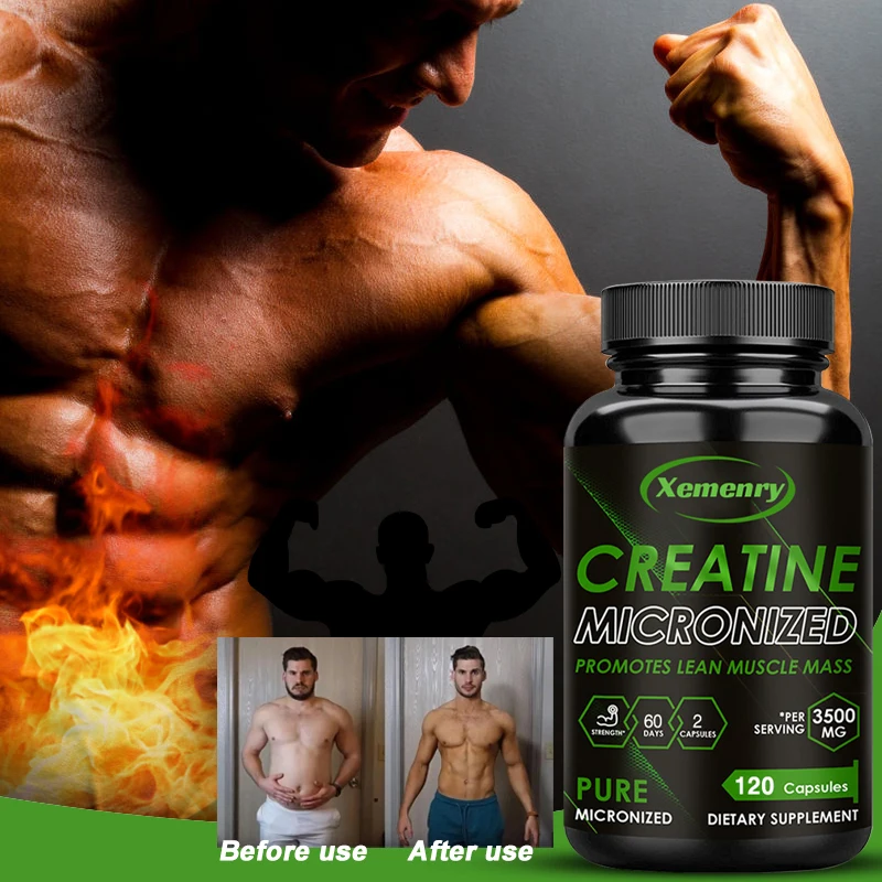 

Creatine Monohydrate - Improves Endurance, Increases Muscle Mass and Athletic Performance
