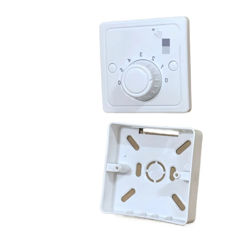 High quality Type 86 surface-mounted ceiling fan speed controller switch 5-gear